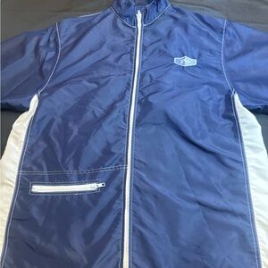 Rusty Equipment 4 Boarding Navy and White Jacket